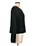 Aeropostale 100% Polyester Metallic Black Pullover Sweater Size L - photo 4