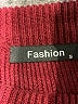 Fashion Solid Burgundy Pullover Sweater Size S - photo 7