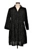 TCEC 100% Polyester Black Kimono Size L - photo 1