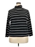 Talbots Outlet Stripes Black Long Sleeve Top Size 2X (petite) - photo 1