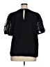 Torrid Black Short Sleeve Blouse Size 1X Plus (1) - photo 2
