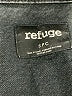 Refuge Black Denim Jacket Size S - photo 6