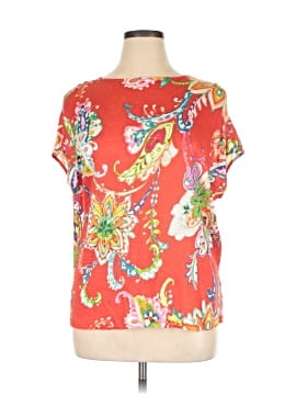 Lauren by Ralph Lauren Short Sleeve Blouse (view 1)