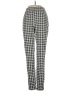 Shein Houndstooth Gray Casual Pants Size XS - photo 1