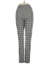 Shein Houndstooth Gray Casual Pants Size XS - photo 2