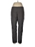 Ecru Solid Gray Active Pants Size 12 - photo 1