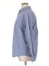 Chaps 100% Cotton Chevron-herringbone Blue Long Sleeve Button-Down Shirt Size XL - photo 5