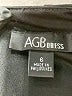 AGB Solid Black Casual Dress Size 6 - photo 7