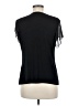 I.N. Studio Black Short Sleeve Top Size M - photo 2