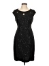Connected Apparel 100% Polyester Black Cocktail Dress Size 10 - photo 1