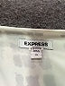 Express 100% Polyester Graphic White Casual Dress Size XS - photo 7