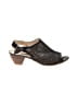 Paul Green Black Sandals Size UK 5 1/2 / US 7 1/2 - photo 1