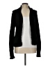 Roi 100% Wool Black Wool Cardigan Size L - photo 1