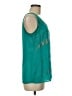 Worthington Teal Sleeveless Blouse Size M - photo 4