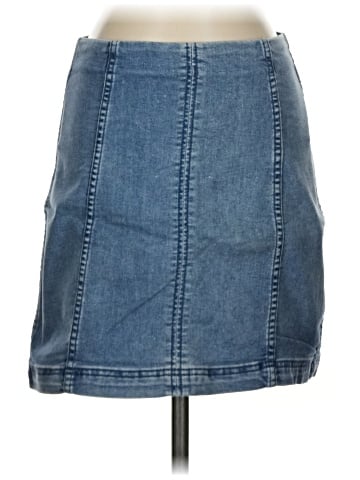 Free People Denim Skirt (view 1)