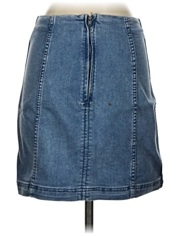 Free People Denim Skirt (view 2)