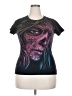 Lana 100% Cotton Print Black Short Sleeve T-Shirt Size XXL - photo 1