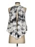 Ginger G. Silver Sleeveless Blouse Size S (estimated) - photo 2