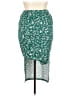Shein Print Green Casual Skirt Size XL - photo 1