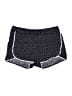 West Loop 100% Rayon Chevron-herringbone Silver Shorts Size L - photo 1