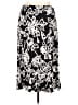 SJS Print Black Casual Skirt Size XL - photo 2