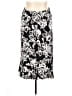SJS Print Black Casual Skirt Size XL - photo 1