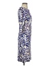 J. McLaughlin Paisley Blue Cocktail Dress Size S - photo 4