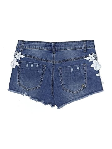 Indigo Rein Denim Shorts (view 2)