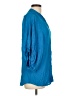 Express Blue 3/4 Sleeve Blouse Size L - photo 4