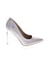 Mix No. 6 Metallic Silver Purple Heels Size 6 - photo 1