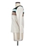 Lands' End Color Block Ivory Pullover Sweater Size XS - photo 5