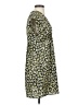 Zara Basic Print Yellow Casual Dress Size S - photo 4