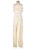SkyLar Rose Solid Ivory Jumpsuit Size XS - photo 2