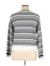 Nautica Jeans Company Stripes Silver Pullover Sweater Size XL - photo 2