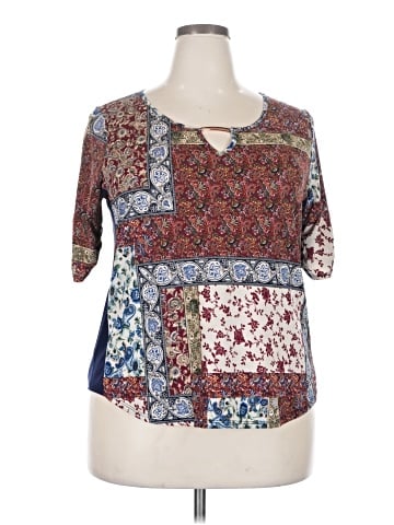 Naif 3/4 Sleeve Blouse (view 1)