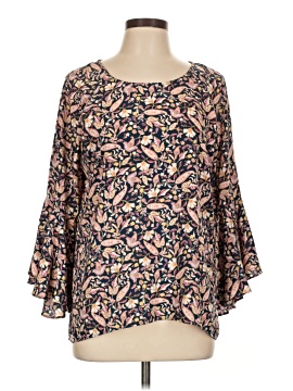 Lc Lauren Conrad 3/4 Sleeve Blouse