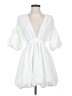 Shein White Cocktail Dress Size 2 - photo 1