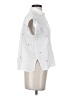 Rails Hearts White Sleeveless Button-Down Shirt Size XS - photo 4