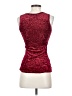 David Cline Burgundy Sleeveless Top Size S - photo 2
