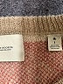 Maison Scotch Chevron-herringbone Tan Pullover Sweater Size Sm (1) - photo 7
