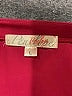 Penelope 100% Polyester Burgundy Long Sleeve Blouse Size L - photo 7