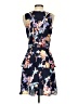 Adelyn Rae 100% Polyester Floral Blue Cocktail Dress Size S - photo 2