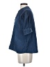 BA&SH Blue Short Sleeve Blouse Size XS (0) - photo 5
