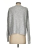 Lovers + Friends Metallic Silver Pullover Sweater Size S - photo 2