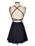 Unbranded Solid Black Cocktail Dress Size S (estimated) - photo 2