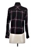 Rails 100% Rayon Argyle Black Long Sleeve Blouse Size XS - photo 2