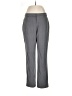 Alfani Solid Gray Dress Pants Size 8 - photo 1