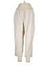 Lefties Solid Ivory Casual Pants Size XL - photo 1
