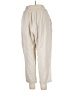 Lefties Solid Ivory Casual Pants Size XL - photo 2