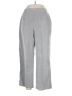 Alfred Dunner Chevron-herringbone Gray Casual Pants Size 16 - photo 1